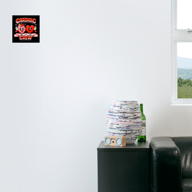 Cardiac Crew Medical Staff Funny by ArtistTee ⭐⭐⭐⭐⭐